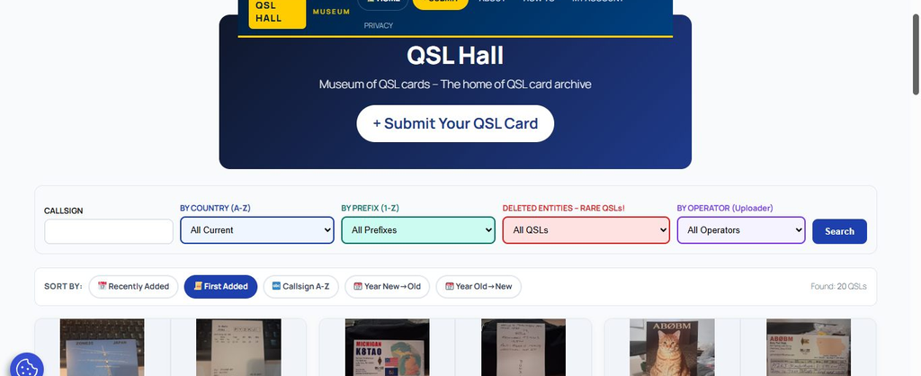 Introducing QSL Hall: A Global Archive for Classic QSL Cards